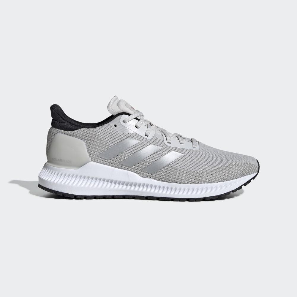 Bocanci Munte Adidas Solar Blaze Barbati Romania - Gri/Argintii Metal/Negrii EF0814